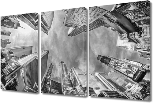 Vista 45 de Impresión fotográfica de paisajes oceánicos en blanco y negro, obra de arte en lienzo de paisaje marino, estirado y enmarcado, lienzo de ojo