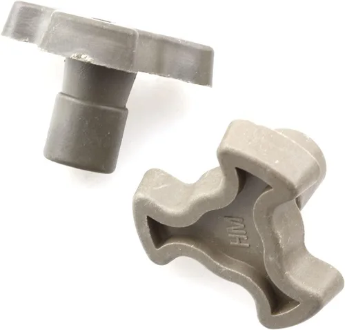 Vista 2 de Acoplador giratorio de microondas, bandeja de vidrio de plástico, acoplamiento de unidad, acoplamiento de unidad, herramientas dentadas, accesorios