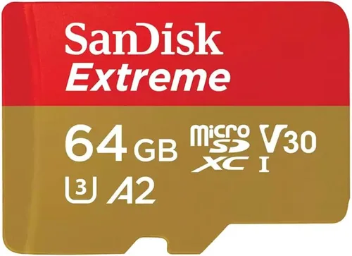 Vista 3 de SanDisk Extreme 64 GB Clase 10/UHS-I (U3) microSDXC