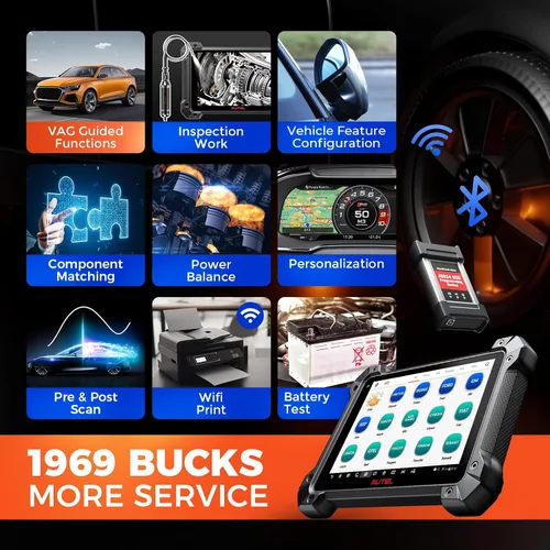 Vista 6 de Autel, sistema de análisis y diagnóstico de vehículos automóviles