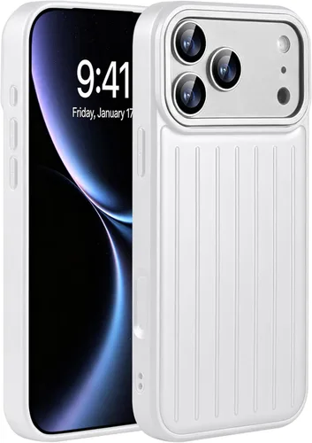 Vista 10 de ProtUTab Funda magnética para iPhone 18 Pro Max y 17 Pro Max Plateado