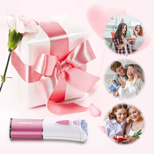 Vista 8 de Depiladora facial para mujeres, depiladora para mujer, deslizamiento suave, dispositivo de depilación para cara, piernas, brazos y axilas, removedor