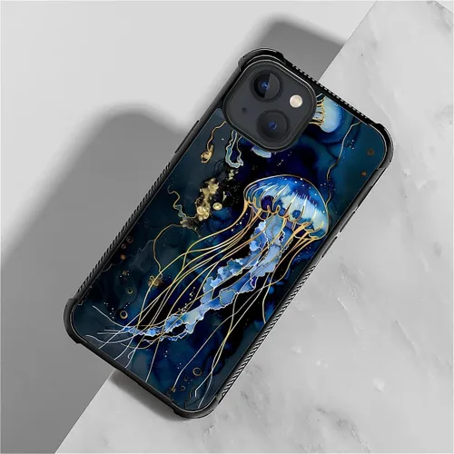 Vista 507 de Funda compatible con iPhone 15, diseño de elefantes africanos, diseño increíble a prueba de golpes, antiarañazos, carcasa trasera de policarbonato