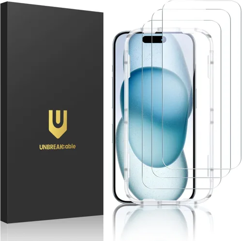 Vista 9 de UNBREAKcable Protector de pantalla de vidrio templado inastillable para iPhone SE 2022/SE 2020, iPhone 8/7 [paquete de 3] [99.99% transparente HD]