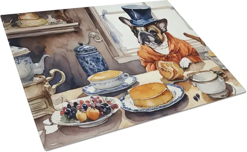 Vista 16 de Caroline's Treasures DAC1720LCB Affenpinscher - Tabla de cortar de vidrio con calabazas para cocina de otoño, grande, decorativa, de vidrio
