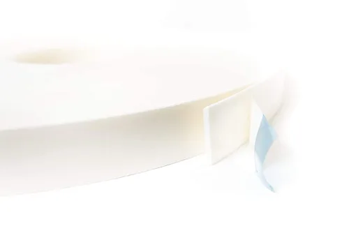 Vista 3 de Bertech Cinta de montaje de espuma de doble cara, 3.0 in de ancho x 297.2 ft x 0.2 in de grosor, color blanco, RoHS y REACH