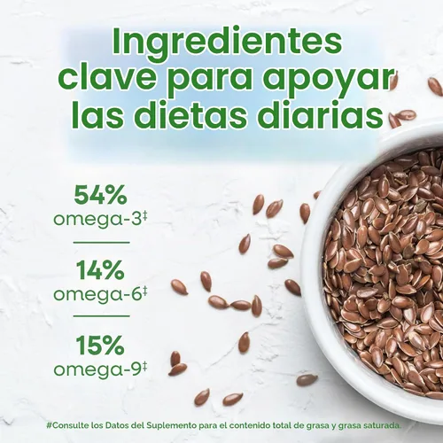 Vista 5 de Nature's Way Aceite de lino orgánico premium, 16 onzas líquidas Aceite de semilla de lino sin sabor con omega-3 ALA, suplemento de aceite de lino