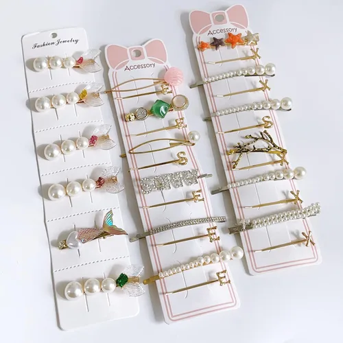 Vista 9 de QTMY 30 pinzas para el cabello para mujeres y niñas, regalo sorpresa, caja de joyería, accesorios de moda
