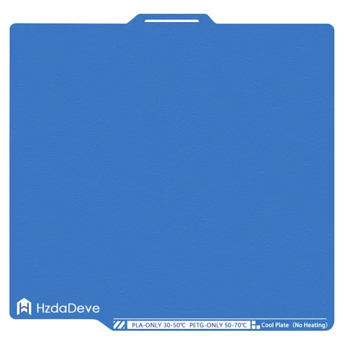 Vista 20 de HzdaDeve Placa de enfriamiento mejorada para A1 Mini Placa de construcción en frío de baja temperatura 183.5X183.5MM Placa de doble cara lisa Hoja