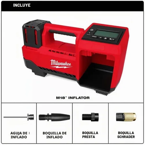 Vista 9 de Milwaukee Inflador M18 2848-20