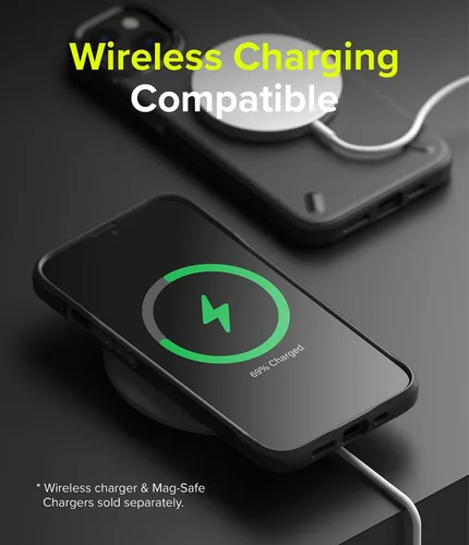 Vista 7 de Ringke Onyx - Funda compatible con iPhone 13 Pro, silicona flexible extremadamente resistente, tipo TPU a prueba de golpes, cubierta de protección