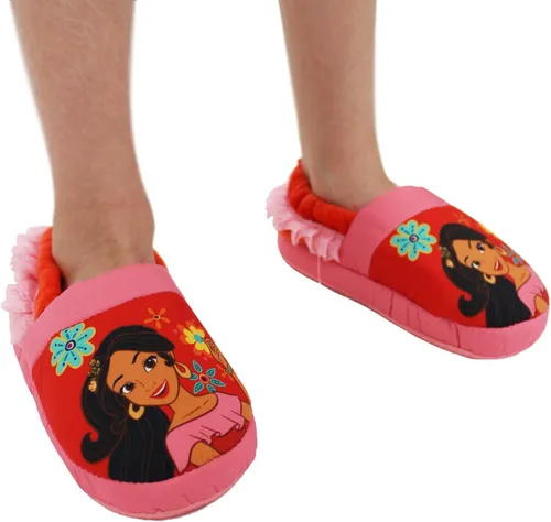 Vista 2 de Elena of Avalor Aline - Zapatillas de peluche para niñas