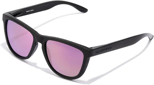 Vista 18 de Hawkers One - Gafas de sol para hombre y mujer, 100% protección UV400, gafas de sol ligeras y cuadradas negro Fusion