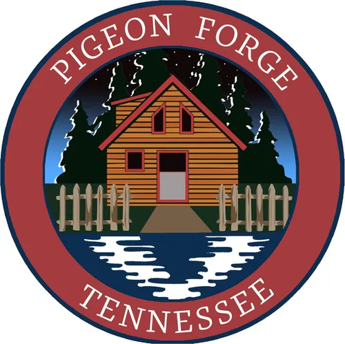 Vista 4 de Cabin by The Lake - Pigeon Forge - Tennessee 3.5" Car Truck Sticker Sticker Vacation Souvenir Travel Adventure Theme Novedad Applique