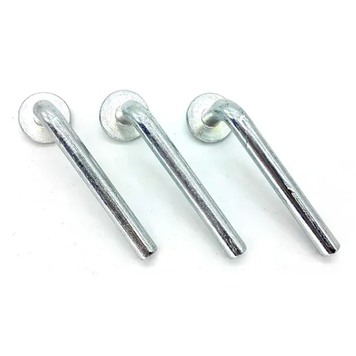 Vista 3 de Perno de seguridad para estante de paleta, pasador de caída universal, sombrero plano Φ ¾″ 0.750″ (0.750 in), ancho Φ 0.315″(0.315 in), altura