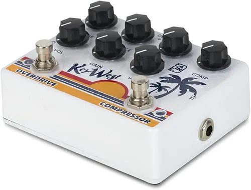 Vista 9 de Caline DCP-11 Andes Boost Overdrive Pedal de efecto dual para guitarra