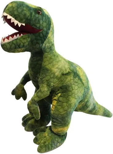 Vista 7 de NatureMan Juguete gigante T-Rex de peluche de dinosaurio de peluche, 23.6 pulgadas, animal de peluche realista para niños, muñeco de peluche