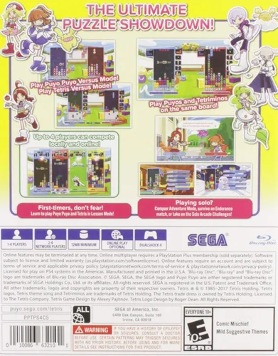 Vista 2 de Puyo Puyo Tetris - PlayStation 4 Standard Edition