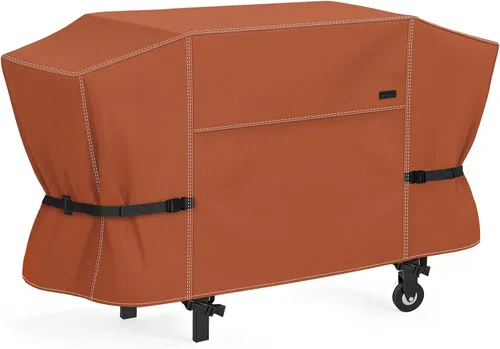 Vista 19 de NettyPro Cubierta para Plancha Blackstone de 28 pulgadas Impermeable Resistente 2 Quemadores Plancha Plana Cubierta para Parrilla de Gas de 28