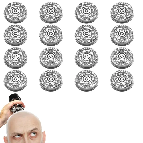 Vista 7 de Cabezal de repuesto para afeitadora de 5 cuchillas compatible con afeitadora de calavera para cabezas de afeitadora Pitbull Gold PRO/Pitbull