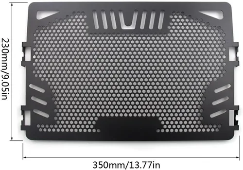 Vista 4 de Protector de rejilla de radiador para Ya&maha MT-07 Tracer 700 XSR700 FZ-07 2014-2019 2018 17 16 motocicleta Radiador cubierta protectora parrilla