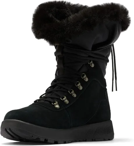 Vista 2 de Columbia Slopeside Village Omni-heat HiSnow Botas para hombre Negro/barro.