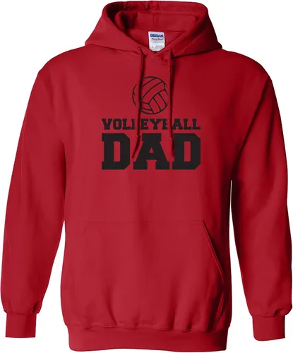 Vista 3 de zerogravitee Sudadera con capucha para papá de voleibol en 9