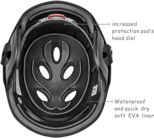Vista 6 de Tontron Casco de kayak para adultos Wakeboard Esquí acuático