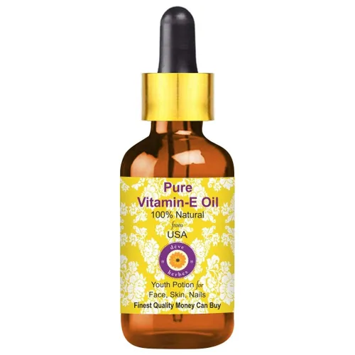 Vista 11 de Deve Herbes - Aceite de vitamina E puro de grado terapéutico natural, 0.16 onzas líquidas