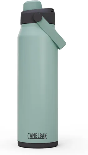 Vista 37 de CamelBak Thrive Chug - Botella de agua aislada de acero inoxidable, color negro, 20 onzas