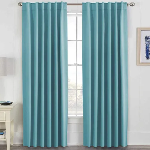Vista 79 de H.VERSAILTEX Cortinas Opacas con Aislamiento Térmico, Paneles de Tratamiento de Ventanas que Oscurecen la Habitación, Cortinas Opacas para Sala