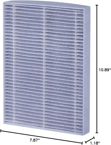 Vista 9 de Filtro de aire de cabina PureFlow HEPA PC6176HX Compatible con Dodge Charger 2011-2023, Chrysler 300 2011-2023, Dodge Challenger 2011-2023