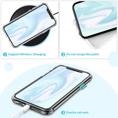 Vista 6 de Funda de teléfono con diseño de cactus occidentales para iPhone 12 Pro Max, funda de piel de vaca con estampado de cuero de vaca y turquesa