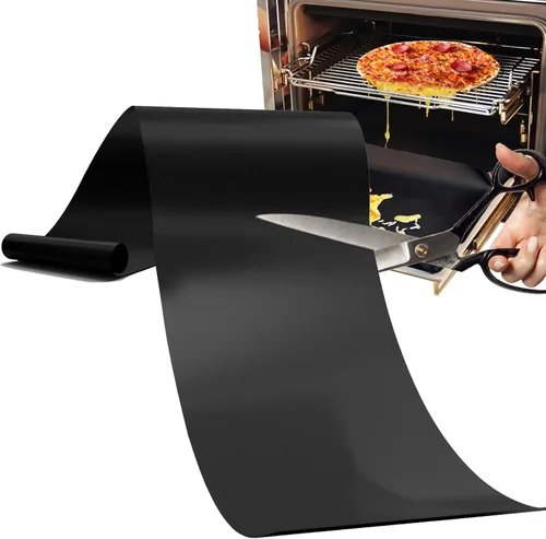 Vista 14 de Paquete de 3 forros de horno para la parte inferior del horno, 15.9 x 24 pulgadas de grosor, resistentes, antiadherentes, de teflón, sin BPA ni