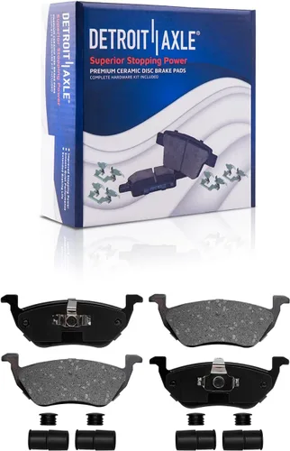 Vista 58 de Detroit Axle - Pastillas de freno para Avalanche Express Suburban Savana Yukon XL 1500 Chevy Tahoe GMC Cadillac Escalade, Pastillas de freno