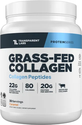Vista 10 de Transparent Labs Polvo de péptidos de colágeno - Vainilla, 30 porciones