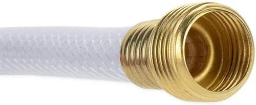 Vista 2 de Camco TastePURE - Manguera de agua potable para RV de 25 pies, no contiene plomo, sin BPA ni ftalato, cuenta con diseño reforzado y hecha de PVC