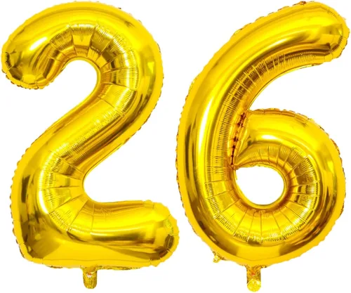 Vista 14 de Globo dorado grande de 40 pulgadas con letras del alfabeto de Mylar de aluminio de helio, globos de número grande para cumpleaños, aniversario