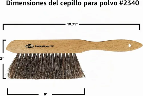 Vista 4 de Alvin 2340 - cepillo para remover polvo pequeño
