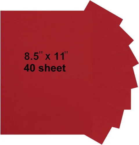 Vista 13 de 40 hojas de cartulina negra de 8.5 x 11 pulgadas, hojas de cartulina pesadas, papel de invitación en blanco, tarjetas de felicitación imprimibles