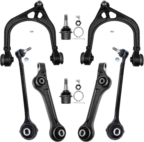 Vista 166 de Detroit Axle - Kit de brazos de control de extremo de 8 piezas para Toyota 2001-2003 Highlander 2002-2003 Camry Lexus ES300, 2 conjuntos de brazos