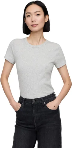 Vista 10 de Gap Top de punto acanalado sólido para mujer