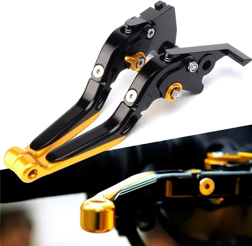 Vista 6 de for Suzuki Bandit GSF1200 Bandit 2001 2002 2003 2004 2005 06 Telescopic Folding Adjustable Brake Clutch Levers Motorcycle Brake Clutch Lever QYGX888