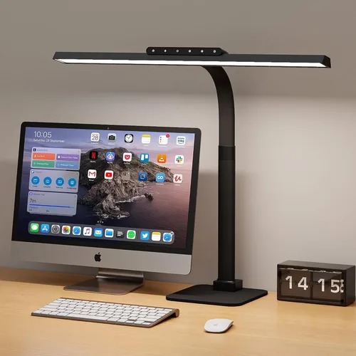 Vista 9 de Lámpara de escritorio LED grande para oficina en casa, lámpara