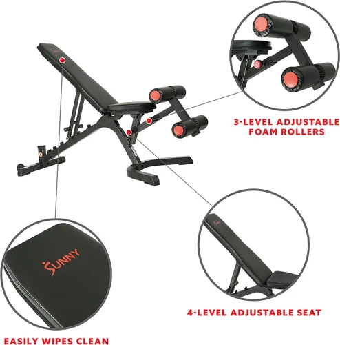 Vista 8 de Sunny Health & Fitness Power Zone - Jaula de potencia