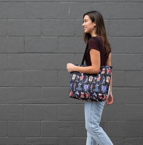 Vista 5 de Disney Bolso de mano Princess Villains Ursula Evil Queen Maléfica Cruella de Vil