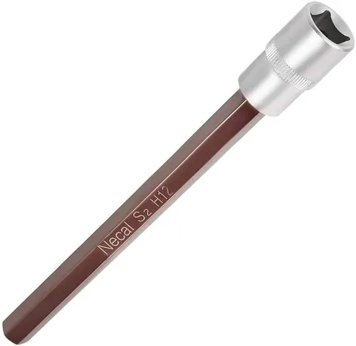 Vista 14 de Utoolmart 1/2" Drive x 0.551 in largo Hex Bit Socket, métrico, S2 y Cr-V acero 1pcs