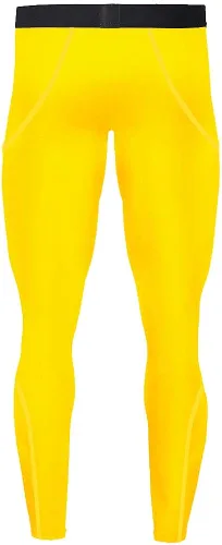 Vista 5 de 1Bests Conjunto deportivo para hombre, camiseta de compresión y pantalones ajustados para la piel, manga larga, secado rápido, para gimnasio, yoga