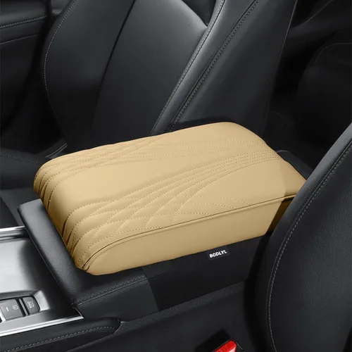 Vista 10 de Funda para consola central de automóvil, cojín de espuma viscoelástica para reposabrazos de automóvil, almohadilla para reposabrazos de automóvil