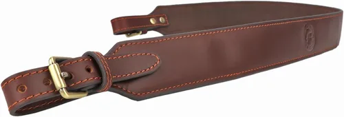 Vista 11 de TOURBON Correa de cuero para escopeta de rifle largo ajustable con o sin giros 1.77" Wide, Non-slip Suede Interior, Metal Buckles with Slots, with